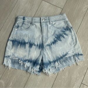 American Eagle Tie-Dye Mom Shorts S
